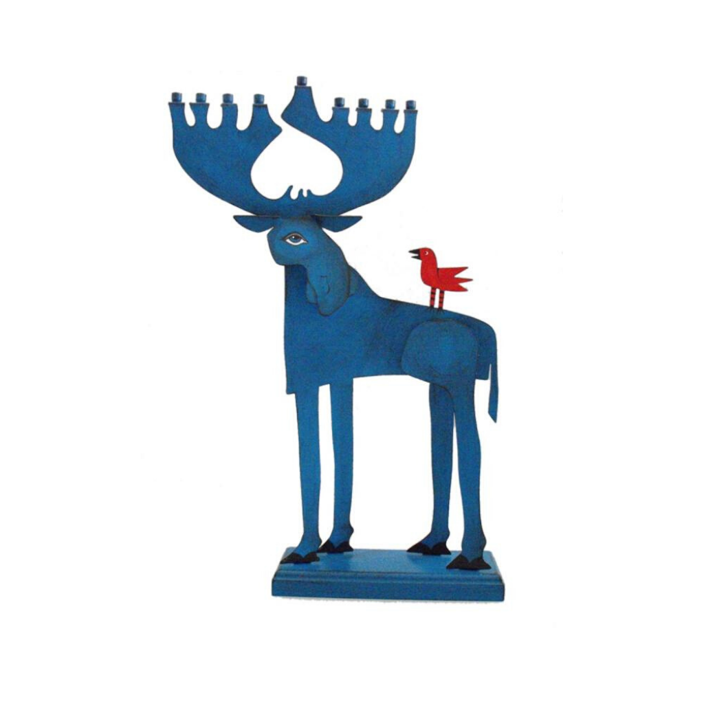 Moose Menorah Acme Animal